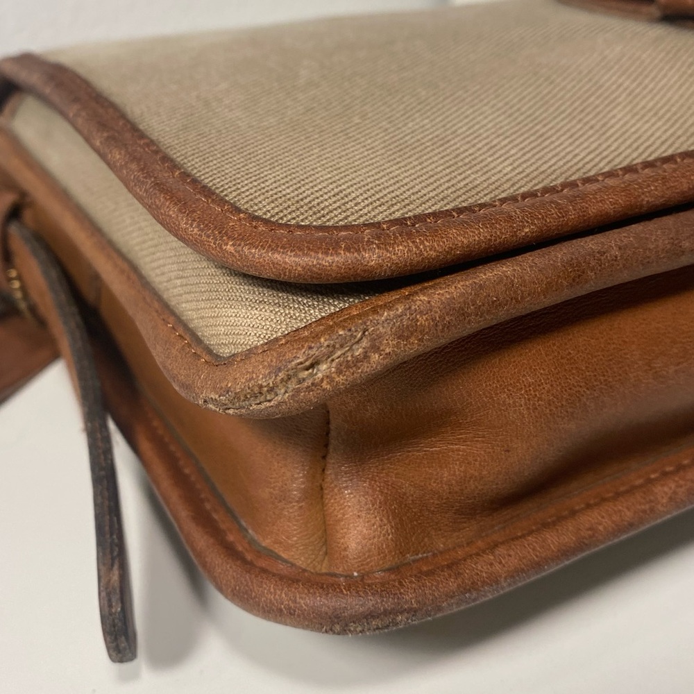 Coach Vintage 1970’s-80’s RARE Twill Shoulder Bag - Picture 16 of 16